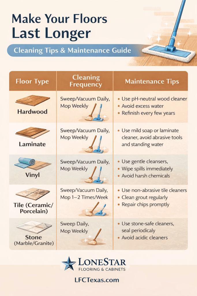 How to Maintain Your Floors and Make Them Last Longer