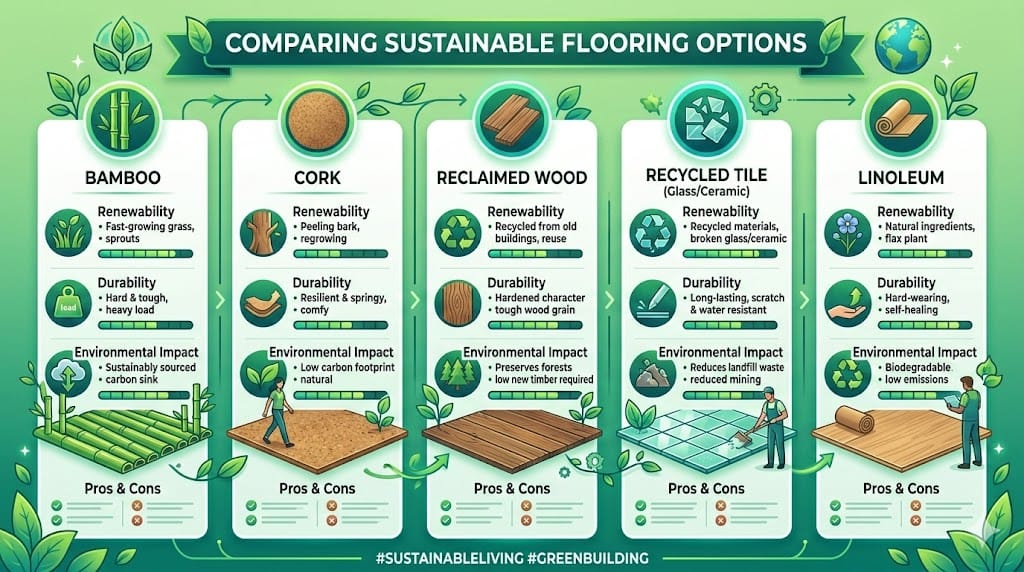 Sustainable Flooring Options for Eco-Conscious Homeowners