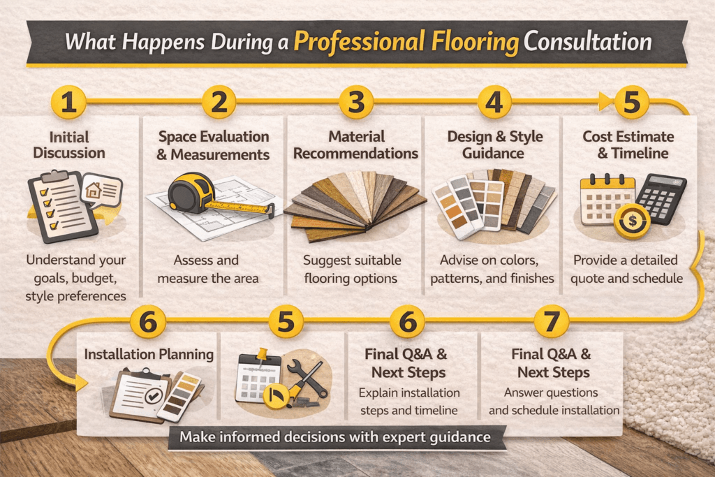 Professional Flooring Consultation What Happens