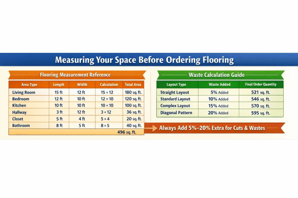 Measuring Your Space Correctly Before Ordering Flooring Complete Detailed Guide